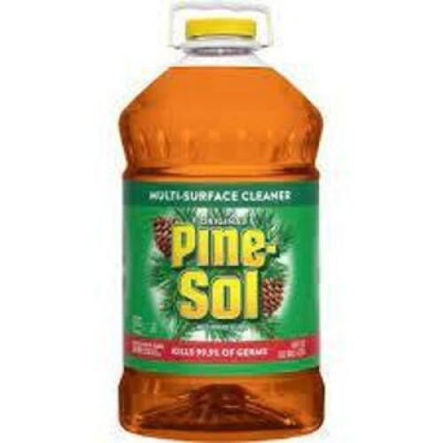 DESCRIPTION: (1) DISINFECTANT CLEANER BRAND/MODEL: PINE-SOL #22D027 INFORMATION: PINE SCENT RETAIL$: $22.00 EA SIZE: 1 GALLON QTY: 1