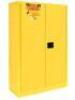 (1) FLAMMABLE PAINT & INK SAFETY CABINET