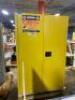 (1) FLAMMABLE PAINT & INK SAFETY CABINET - 2
