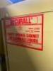 (1) FLAMMABLE PAINT & INK SAFETY CABINET - 3