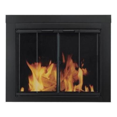 (1) FIREPLACE GLASS DOOR