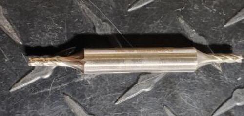 (1) COBALT DOUBLE END SQ. END MILL