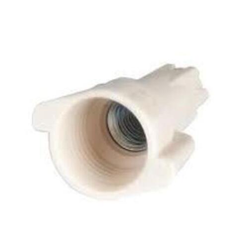 DESCRIPTION: (2) BAG OF (500) ULTRA HEX LOCK TWIST WIRE CONNECTORS BRAND/MODEL: GARDNER BENDER INFORMATION: WHITE RETAIL$: 26.69 SIZE: 11-8 AWG QTY: 2