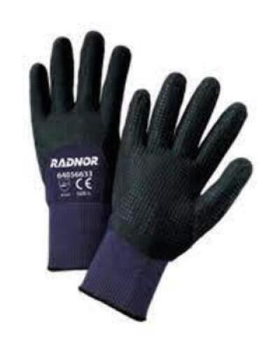 DESCRIPTION: (24) INDUSTRIAL WORK GLOVES BRAND/MODEL: RADNOR #64056633 RETAIL$: $8.00 EA SIZE: SIZE L QTY: 24