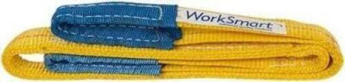 DESCRIPTION: (1) WEB SLING BRAND/MODEL: WORKSMART #WS-MH-SLNG1-130 INFORMATION: YELLOW RETAIL$: $50.00 EA SIZE: 2X10 QTY: 1