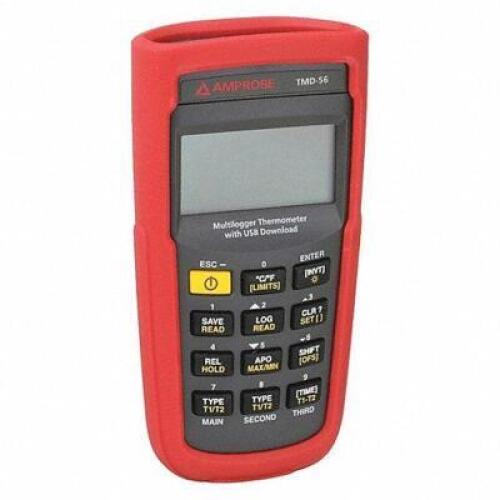 DESCRIPTION: (1) THERMOCOUPLE THERMOMETER BRAND/MODEL: AMPROBE #6NZG9 RETAIL$: $225.00 EA SIZE: ACCURACY +0.05% QTY: 1