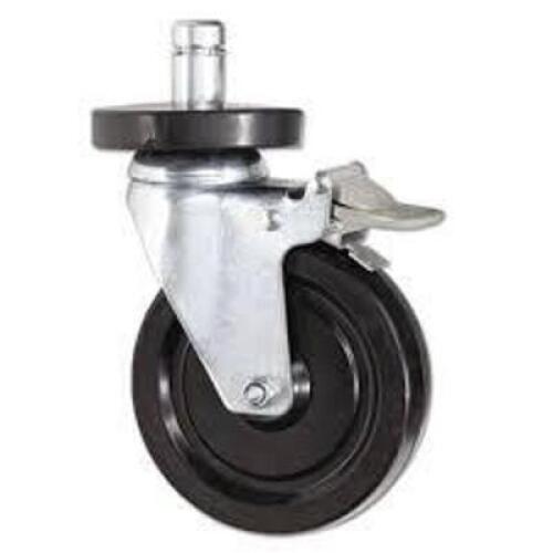 DESCRIPTION: (4) CASTERS FOR WIRE SHELVING BRAND/MODEL: ALERA #ALE-SW590004 RETAIL$: $50.00 TOTAL SIZE: 600 LB CAP QTY: 4