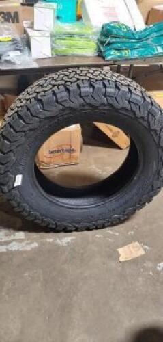 DESCRIPTION: (1) ALL TERRAIN TIRE BRAND/MODEL: BF GOODRICH #LT325/60R20 RETAIL$: $500.00 EA SIZE: 126/123S QTY: 1