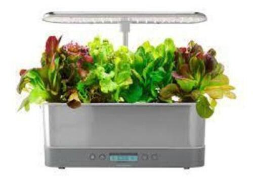 DESCRIPTION: (1) IN HOME GARDEN SYSTEM BRAND/MODEL: AEROGARDEN INFORMATION: BLACK RETAIL$: $159.00 EA SIZE: 6 PLANT QTY: 1