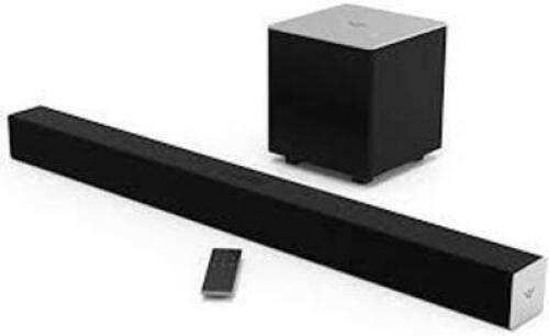 DESCRIPTION: (1) SOUND BAR BRAND/MODEL: VIZIO RETAIL$: $150.00 EA SIZE: 2.1 QTY: 1