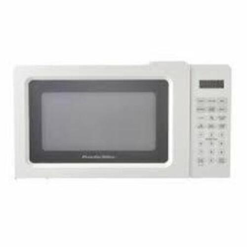 DESCRIPTION: (1) COUNTERTOP MICROWAVE BRAND/MODEL: PROCTOR SILEX # PS-P70T20AL-V1B INFORMATION: WHITE RETAIL$: 55.88 SIZE: 0.7 CU IN QTY: 1