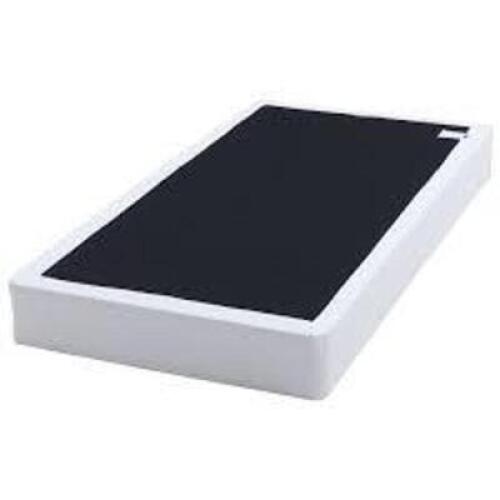 DESCRIPTION: (1) HALF FOLD METAL BOX SPRING BRAND/MODEL: MAINSTAYS RETAIL$: $109.00 EA SIZE: 7.5 IN THICK TWIN QTY: 1