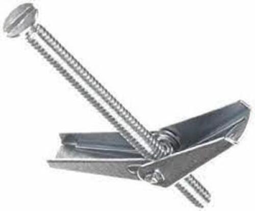 DESCRIPTION: (4) BOXES OF (50) STEEL TOGGLE BOLT BRAND/MODEL: VALUE COLLECTION #70929088 RETAIL$: $82.90 EA SIZE: 3/16X4 QTY: 4