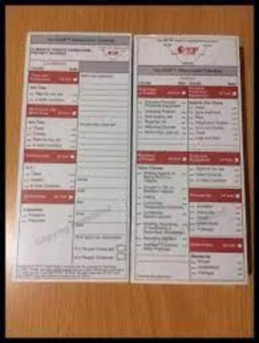 DESCRIPTION: (50) STOP CARDS BRAND/MODEL: DUPONT #STOP00-OCL-ENG-002 RETAIL$: $100.00 TOTAL QTY: 50