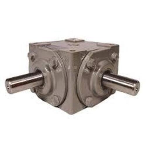 DESCRIPTION: (1) RIGHT ANGLE GEARBOX RETAIL$: 600 SIZE: MUST COME INSPECT. IMAGES ARE FOR ILLUSTRATION PURPOSES ONLY AND MAY NOT BE AN EXACT REPRESENT