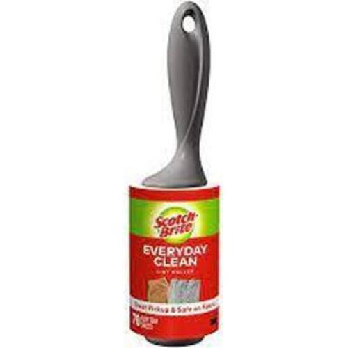 DESCRIPTION: (1) PACK OF (12) LINT ROLLERS BRAND/MODEL: SCOTCH-BRITE/836RS-56 INFORMATION: 56 SHEETS PER ROLLER RETAIL$: 83.88 PER PK OF 12 SIZE: 2" X