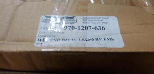 DESCRIPTION: (1) WET END REPAIR KIT BRAND/MODEL: AMERICAN MARSH PUMPS 970-1207-636 QTY: 1