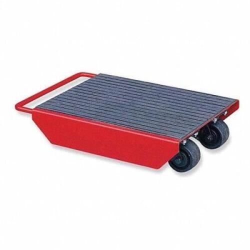 DESCRIPTION: (1) MACHINE ROLLER BRAND/MODEL: DAYTON #2MPT1 INFORMATION: RED RETAIL$: $500.00 EA SIZE: 2,200 LB LOAD CAP QTY: 1