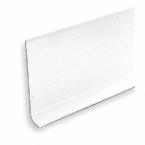 DESCRIPTION: (2) WALL BASE MOLDING BRAND/MODEL: GRAINGER #2RRX3 INFORMATION: WHITE RETAIL$: 100 SIZE: 720X4X3/32 QTY: 2