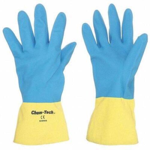 DESCRIPTION: (2) DOZEN CHEMICAL RESISTANT LATEX GLOVES BRAND/MODEL: MCR SAFTEY 48GL99 RETAIL$: $ 39.64/ DOZEN SIZE: XL QTY: 2