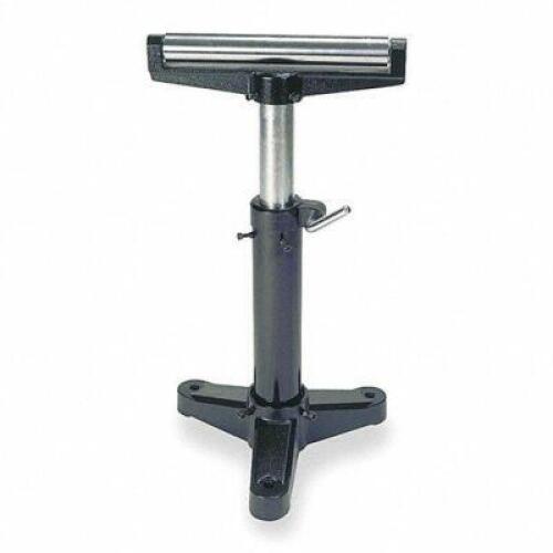 DESCRIPTION: (1) MATERIAL SUPPORT STAND BRAND/MODEL: DAYTON #6A819 RETAIL$: 173.09 SIZE: 2000 LB LOAD CAP 14IN ROLLER QTY: 1