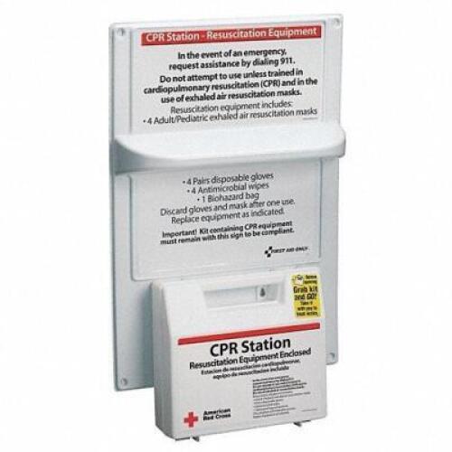 DESCRIPTION: (2) BILINGUAL CPR KIT BRAND/MODEL: FIRST AID ONLY #36M330 RETAIL$: $58.19 EA SIZE: SERVICES 10 PEOPLE QTY: 2