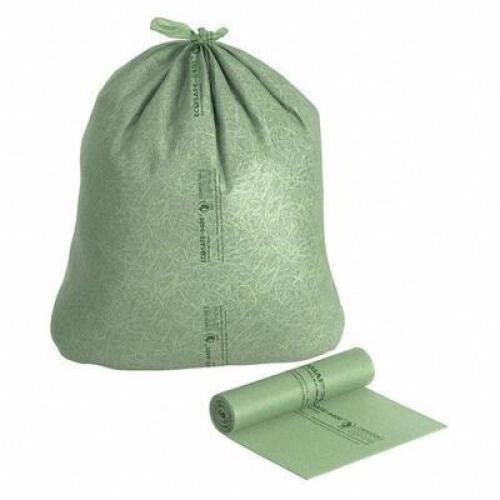 DESCRIPTION: (1) CASE OF (135) COMPOSTABLE TRASH BAGS BRAND/MODEL: ECOSAFE-6400 #52CG75 INFORMATION: GREEN RETAIL$: 157.31 SIZE: 35 GALLON QTY: 1