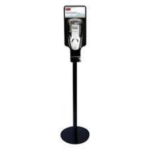 DESCRIPTION: (1) FLOOR STAND BRAND/MODEL: RUBBERMAID COMMERCIAL PRODUCTS #55EP48 INFORMATION: BLACK RETAIL$: 385.25 SIZE: 59.75 IN QTY: 1