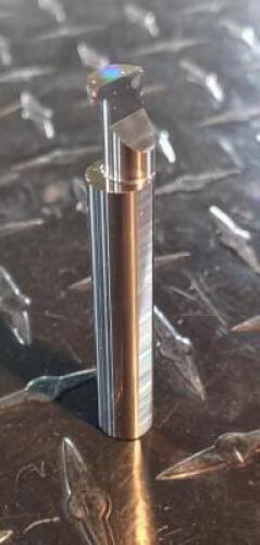 DESCRIPTION: (1) RETAINING RING GROOVING TOOL BRAND/MODEL: ACCUPRO 05250451 RETAIL$: 69.07 SIZE: 0.088 GROOVE WIDTH 3/8" MIN. 1/2" MAX HOLE DIA. QTY: