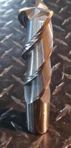 DESCRIPTION: (2) SOLID CARBIDE SQ. END MILL BRAND/MODEL: CORE HOG A10033 RETAIL$: $ 168.65 EA SIZE: 1" DIA 3-1/4" LOC QTY: 2