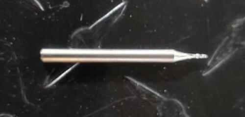 DESCRIPTION: (3) SOLID CARBIDE BALL END MILL BRAND/MODEL: HERTEL 8828885 RETAIL$: 26.78 SIZE: 1/32" DIA 3/32 LOC QTY: 3