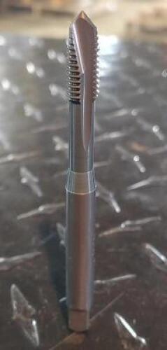 DESCRIPTION: (2) VANDIUM HSS METRIC COARSE SPIRAL POINT TAPS BRAND/MODEL: OSG 6761192 RETAIL$: 26.8 SIZE: M8X 1.25 QTY: 2