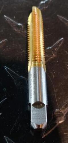 DESCRIPTION: (1) HSS SPIRAL POINT TAP BRAND/MODEL: HERTEL 41113697 RETAIL$: 16.76 SIZE: 3/8/2016 QTY: 1