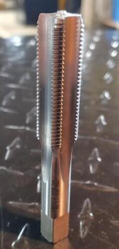 DESCRIPTION: (1) METRIC FINE HSS STRAIGHT FLUTE HAND TAP BRAND/MODEL: HERTEL 02383321 RETAIL$: 49.17 SIZE: M16X1.5-0 QTY: 1