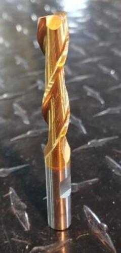 DESCRIPTION: (1) HSS SQ. ENDN MILL BRAND/MODEL: CLEVELAND 87403556 RETAIL$: 47.25 SIZE: 3/8" DIA 1-1/2 " LOC QTY: 1