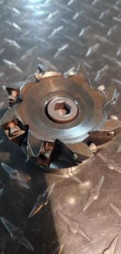 DESCRIPTION: (1) INDEXABLE COPY FACE SHELL MILL BRAND/MODEL: KENAMETAL 5656919 RETAIL$: 805.73 SIZE: 3" CUT DIA 0.098" MAX DEPTH QTY: 1