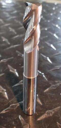 DESCRIPTION: (5) SOLID CARBIDE 3 FLUTE BALANCED END MILLS INFORMATION: GWS TOOL GROUP 1010976 RETAIL$: $ 79.40 EA SIZE: 1/2" DIA QTY: 5
