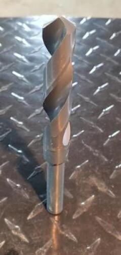 DESCRIPTION: (1) HSS S&D REDUCED SHANK DRILL BRAND/MODEL: HERTEL 02387769 RETAIL$: 40.27 SIZE: 21/32" 1/2" SD QTY: 1