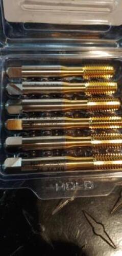 DESCRIPTION: (12) BOTTOMING THREAD FORMING TAPS BRAND/MODEL: BALAX 13446-TIN RETAIL$: $27.26 EA SIZE: 3/8-16 UNC QTY: 12