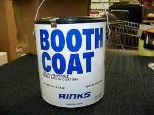 DESCRIPTION: (2) CLEAR STRIPPABLE SPRAY BOOTH COATING RETAIL$: $50.00 EA SIZE: 1 GALLON QTY: 2