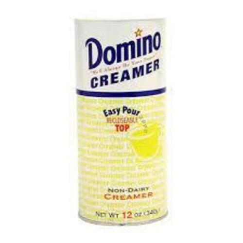DESCRIPTION: (6) NON DAIRY CREAMER BRAND/MODEL: DOMINO CREAMER RETAIL$: $6.79 EA SIZE: 12 OZ QTY: 6