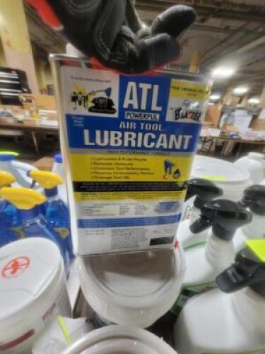 DESCRIPTION: (2) AIR TOOL LUBRICANT BRAND/MODEL: BLASTER RETAIL$: 32 SIZE: 1 GALLON QTY: 2