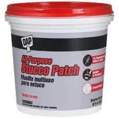 DESCRIPTION: (1) ALL PURPOSE STUCCO PATCH BRAND/MODEL: DAP WELDWOOD RETAIL$: $19.98 EA SIZE: 1 GALLON QTY: 1