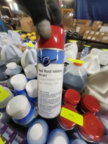 DESCRIPTION: (6) RUST INHIBITOR SPRAY PAINT BRAND/MODEL: CLASS C SOLUTIONS #BD1341 INFORMATION: RED RETAIL$: $12.34 EA SIZE: 12 OZ QTY: 6