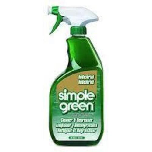 DESCRIPTION: (5) CLEANER DEGREASER BRAND/MODEL: SIMPLE GREEN #33C+25 RETAIL$: $10.82 EA SIZE: 24 OZ QTY: 5