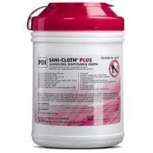 DESCRIPTION: (6) GERMICIDAL DISPOSABLE CLOTH BRAND/MODEL: SANI-CLOTH RETAIL$: $11.00 EA QTY: 6