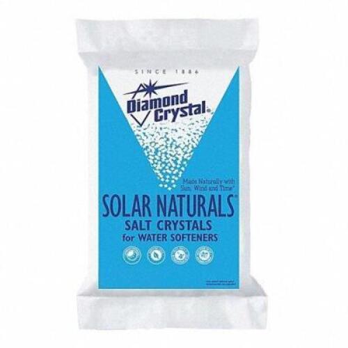 DESCRIPTION: (1) WATER SOFTENER SALT BRAND/MODEL: DIAMOND CRYSTAL #52ZX55 INFORMATION: 99.8% PURITY RETAIL$: $20.00 EA SIZE: 50 LB QTY: 1