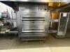 DESCRIPTION: MIDDLEBY MARSHAL PS360S DOUBLE STACK GAS FIRED PIZZA OVEN BRAND / MODEL: MIDDLEBY MARSHAL PS360S ADDITIONAL INFORMATION NATURAL GAS. BCL