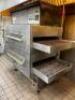DESCRIPTION: MIDDLEBY MARSHAL PS360S DOUBLE STACK GAS FIRED PIZZA OVEN BRAND / MODEL: MIDDLEBY MARSHAL PS360S ADDITIONAL INFORMATION NATURAL GAS. BCL - 6