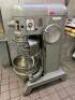 DESCRIPTION: HOBART 60 QT 2 HP MIXER W/ BOWL, HOOK, AND GUARD. BRAND / MODEL: HOBART H-600T ADDITIONAL INFORMATION 230 VOLT, 2 HP, 1 PHASE, SN# 31-108